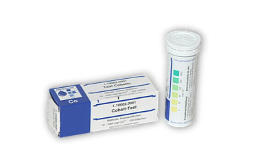 Cobalt-Teststäbchen (0 - 1.000 mg/l Co2+)