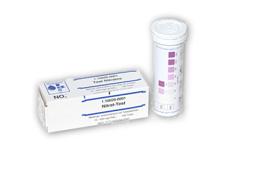 Nitrate test-strips (0 - 500 mg/l NO3)